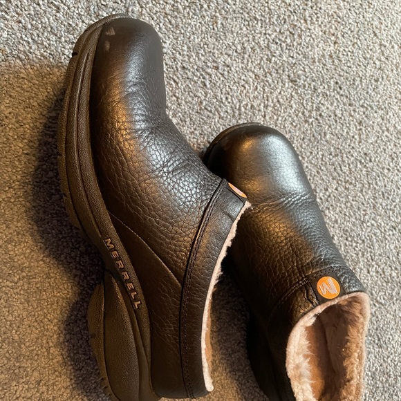 Merrell Encore Ice. Black leather. Size 8 - Picture 2 of 6